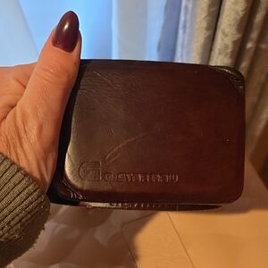 G-Star Embossed Brown Leather Belt